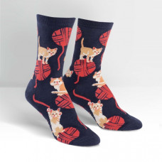 Kitten Knittin' Socks